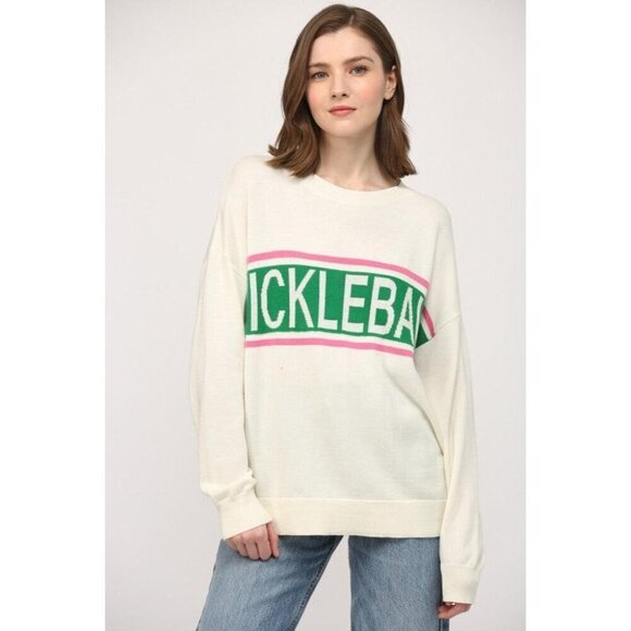 Pickleball Crew Neck Sweater - Picture 13 of 13